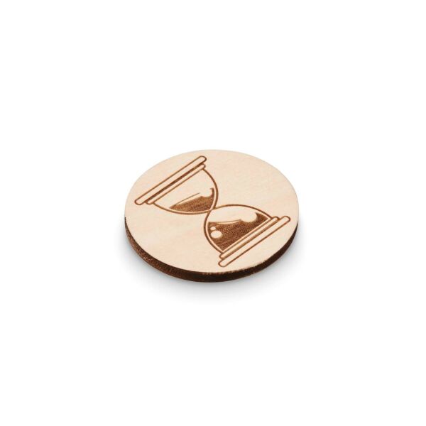 Ronde houten pin